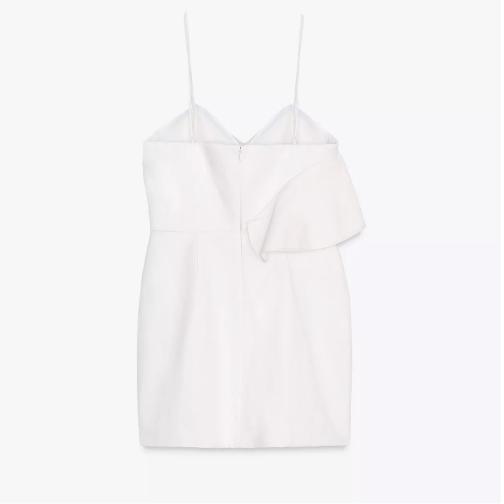 NWT ZARA VOLUMINOUS SHORT DRESS ZW COLLECTION - Picture 3 of 16